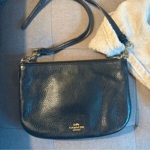 Coach leather cross-body